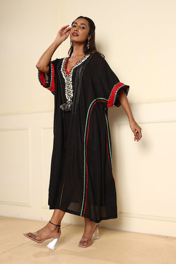 Black braid dress - Image 3
