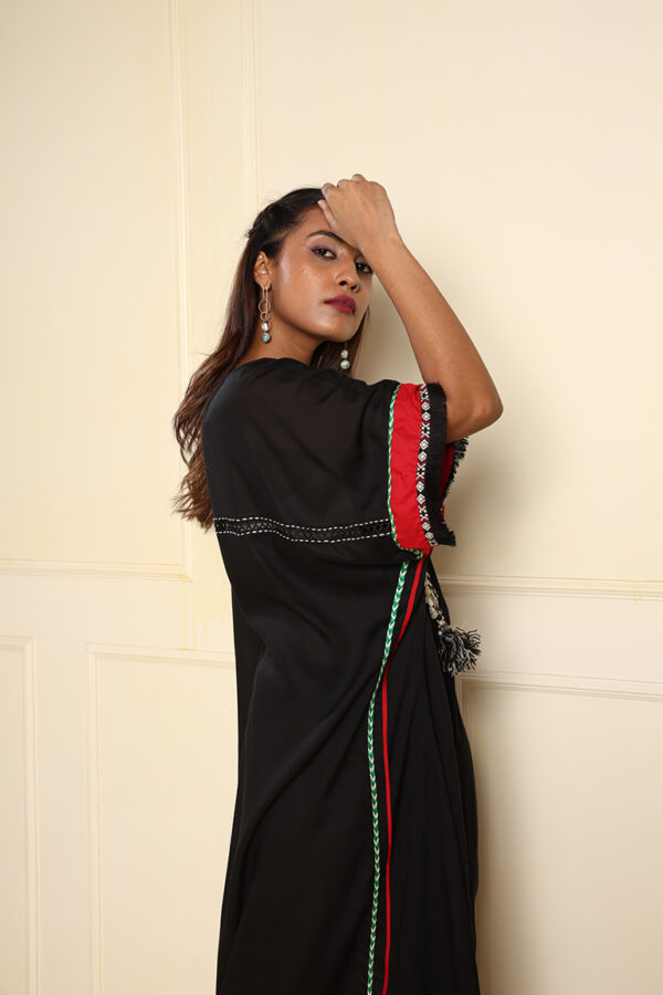 Black braid dress - Image 2