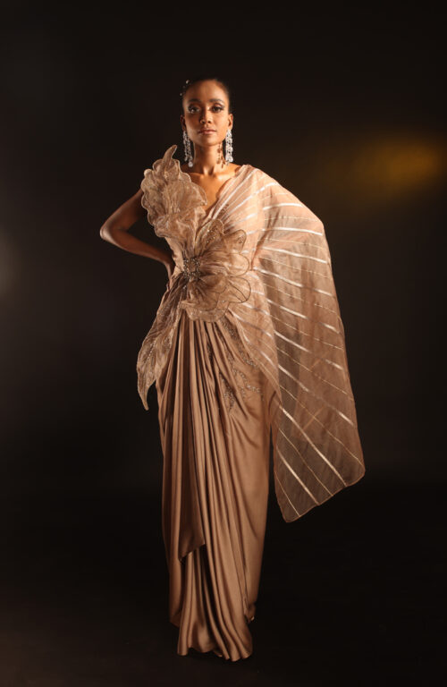 Winged Saree