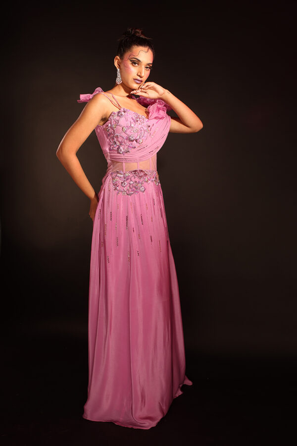 Lavender Wired Gown - Image 2