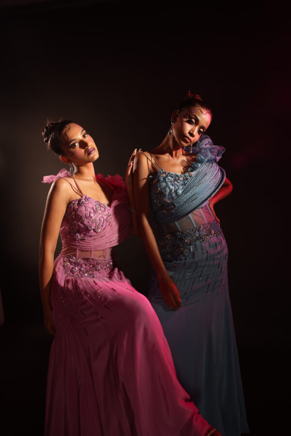 Lavender Wired Gown - Image 3