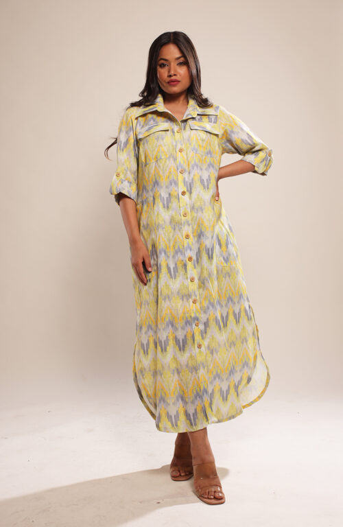 Linen long dress