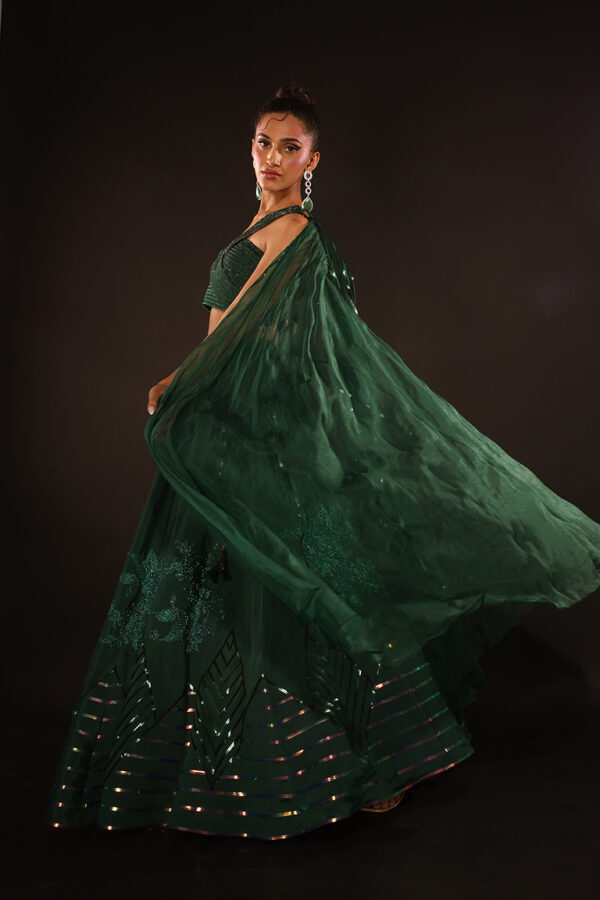 Metallic Lehenga
