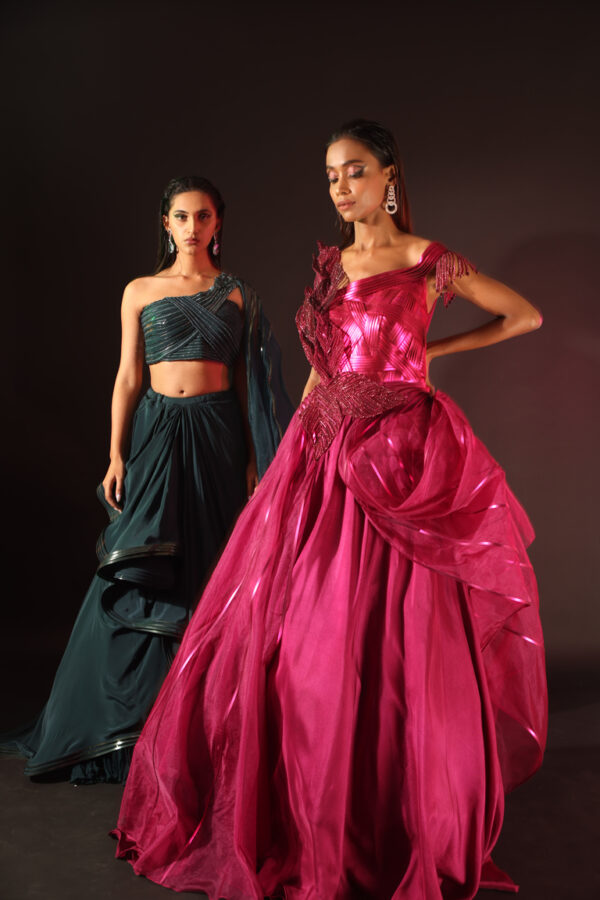 Metallic Gown - Image 2