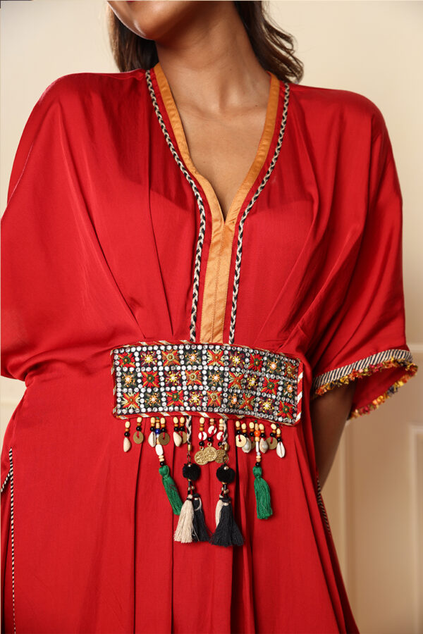 Red kaftan - Image 2