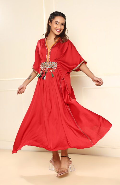 Red kaftan