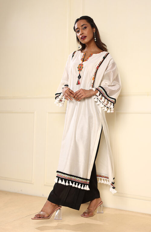 White kurta