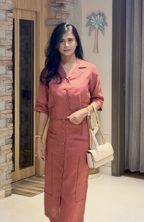 Linen Skirt Top